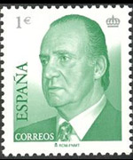 Spain 2001 - set J. Carlos I portrait: 1,00 €