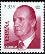 Spagna 2001 - serie Effigie di J. Carlos I: 2,33 €