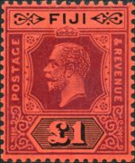 Fiji 1903 - set King Edward VII: 1 £