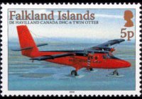 Falkland islands 2008 - set Airplanes: 5 p