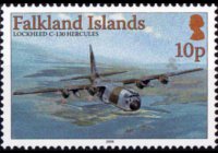 Falkland islands 2008 - set Airplanes: 10 p