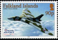 Falkland islands 2008 - set Airplanes: 90 p