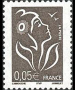 Francia 2005 - serie Marianna di Lamouche: 0,05 €
