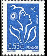Francia 2005 - serie Marianna di Lamouche: 0,55 €