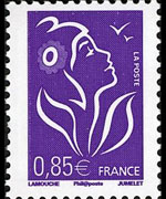 Francia 2005 - serie Marianna di Lamouche: 0,85 €