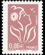 France 2005 - set Lamouche's Marianne: 0,86 €