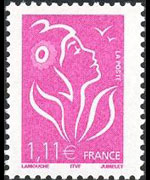 Francia 2005 - serie Marianna di Lamouche: 1,11 €
