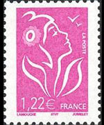 Francia 2005 - serie Marianna di Lamouche: 1,22 €