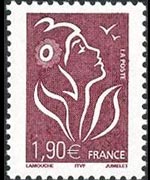 Francia 2005 - serie Marianna di Lamouche: 1,90 €