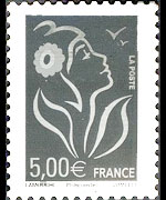 Francia 2005 - serie Marianna di Lamouche: 5,00 €