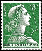 Francia 1955 - serie Marianna di Müller: 18 fr