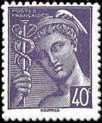 Francia 1938 - serie Testa di Mercurio: 40 c