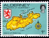 Alderney 1983 - serie Vedute: 1 p