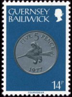 Guernsey 1979 - set Coins: 14 p