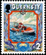 Guernsey 1998 - serie Imbarcazioni: 2 p
