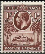Gold Coast 1928 - set King George V: 1 p