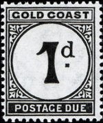 Costa d'Oro 1923 - serie Cifra: 1 p