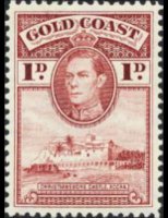 Gold Coast 1938 - set King George VI: 1 p