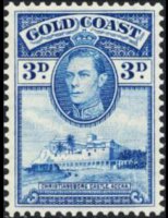 Gold Coast 1938 - set King George VI: 3 p