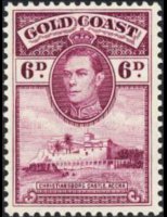 Gold Coast 1938 - set King George VI: 6 p