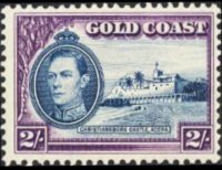 Gold Coast 1938 - set King George VI: 2 sh
