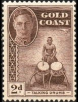 Gold Coast 1948 - set Land motives: 2 p