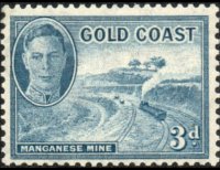 Gold Coast 1948 - set Land motives: 3 p
