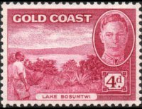 Gold Coast 1948 - set Land motives: 4 p