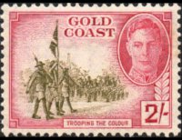 Gold Coast 1948 - set Land motives: 2 sh