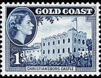 Gold Coast 1952 - set Land motives: 1 p