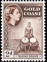 Gold Coast 1952 - set Land motives: 2 p