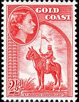 Gold Coast 1952 - set Land motives: 2½