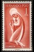Fernando Pò 1960 - set Virgin Mary: 1 pta