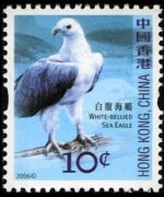 Hong Kong 2006 - serie Uccelli: 10 c
