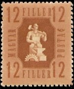 Hungary 1946 - set Industry and agriculture: 12 f