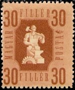 Hungary 1946 - set Industry and agriculture: 30 f