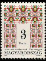 Ungheria 1994 - serie Motivi tipici: 3 f
