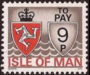 Man 1975 - set Coat of arms: 9 p