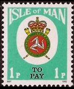 Man 1982 - set Coat of arms: 1 p