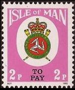 Man 1982 - set Coat of arms: 2 p