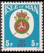 Man 1982 - set Coat of arms: 5 p