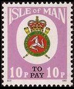 Man 1982 - set Coat of arms: 10 p