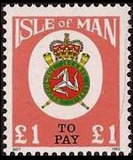 Man 1982 - set Coat of arms: 1 £