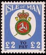 Man 1982 - set Coat of arms: 2 £