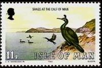 Man 1983 - set Marine birds: 11 p