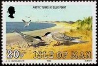 Man 1983 - set Marine birds: 20 p