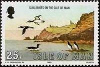 Man 1983 - set Marine birds: 25 p