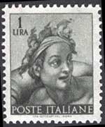 Italy 1961 - set Works of Michelangelo: 1 L