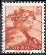 Italy 1961 - set Works of Michelangelo: 5 L