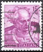 Italy 1961 - set Works of Michelangelo: 15 L